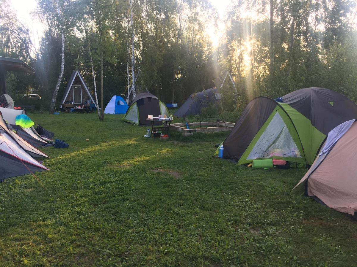 Vigio Brasta Camping Elektrenai Exteriör bild