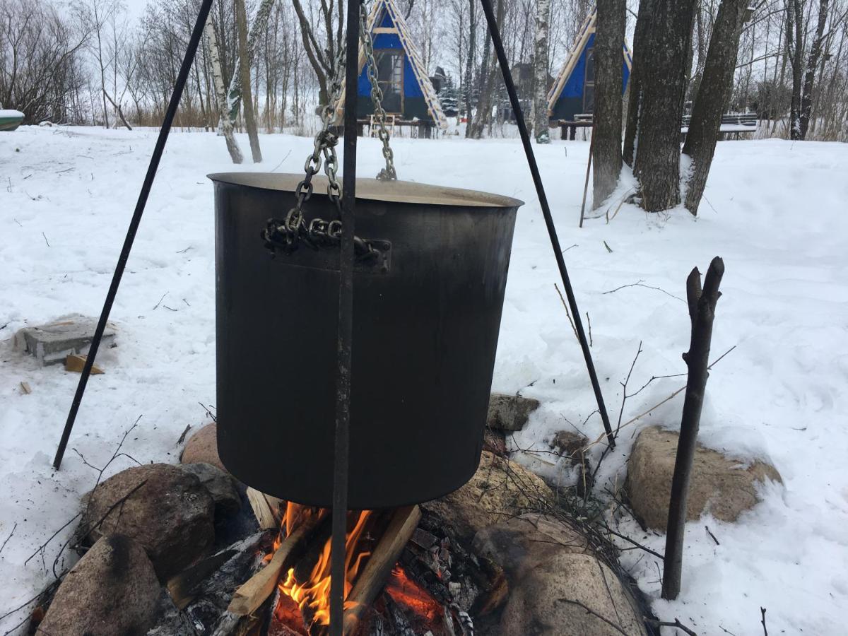 Vigio Brasta Camping Elektrenai Exteriör bild