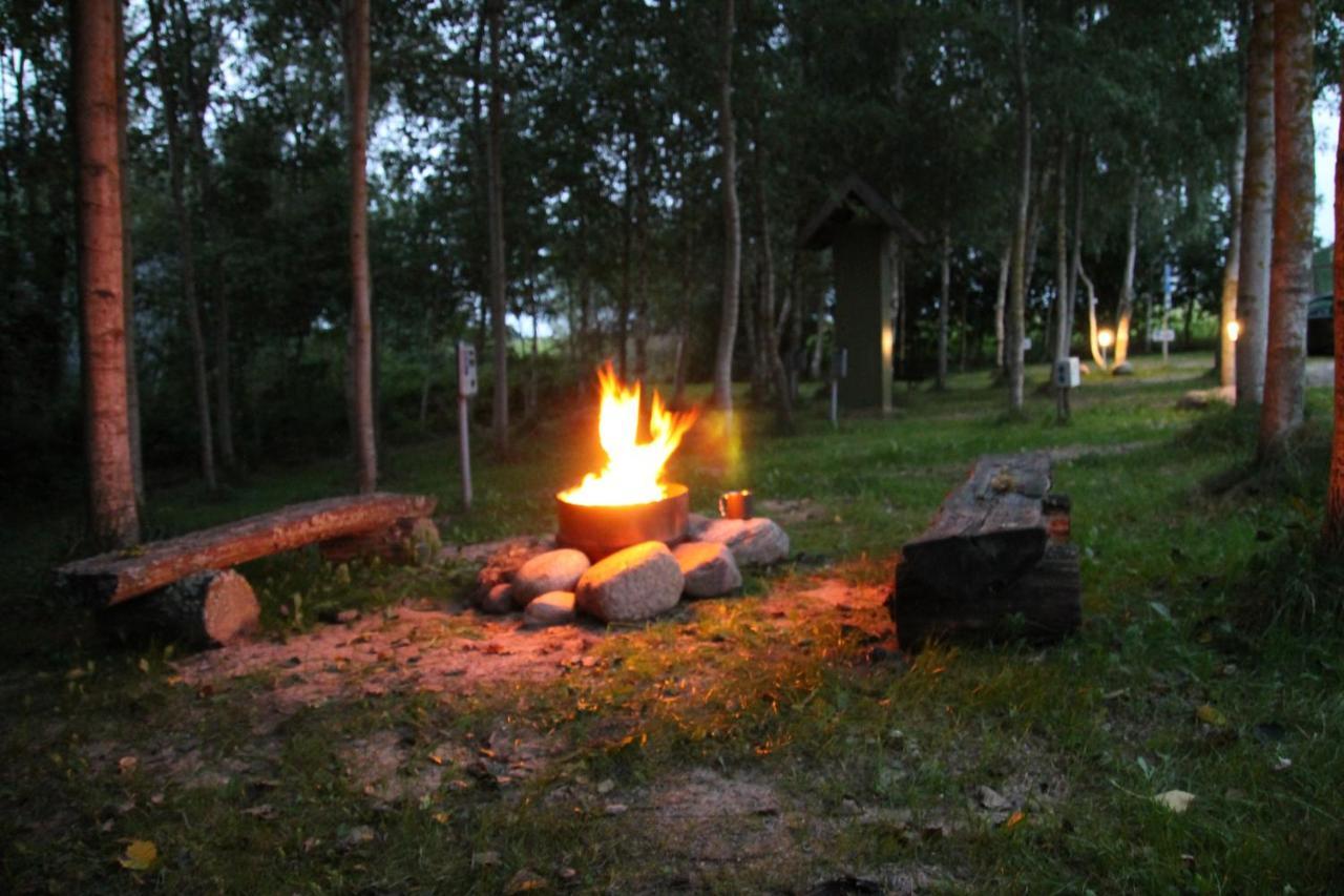Vigio Brasta Camping Elektrenai Exteriör bild