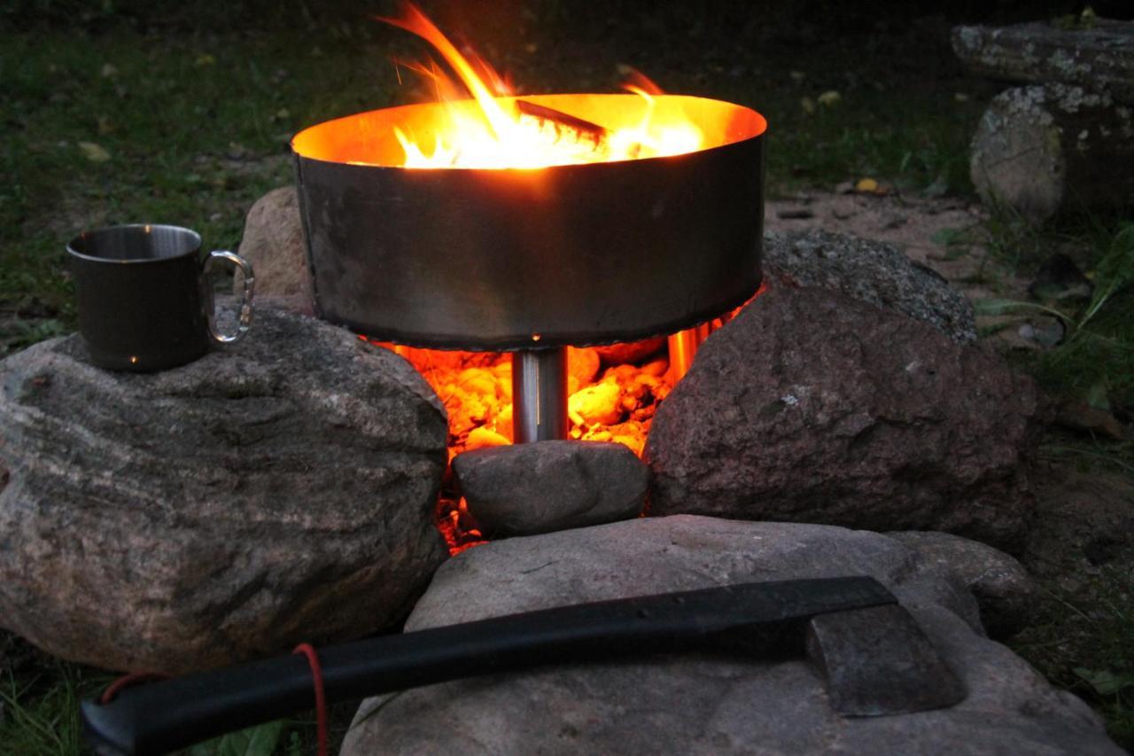 Vigio Brasta Camping Elektrenai Exteriör bild